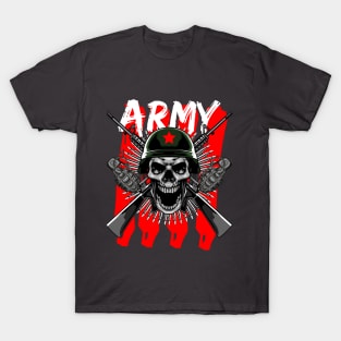 Skull Army T-Shirt